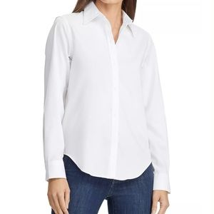 RALPH LAUREN NO-IRON BUTTON DOWN SHIRT SIZE L